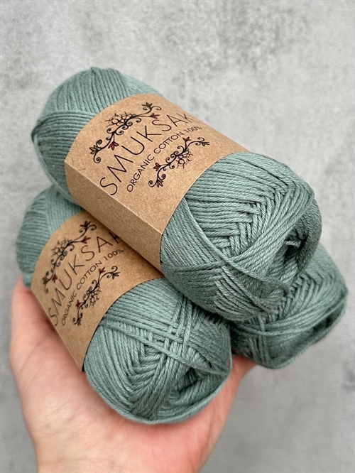 Organic Cotton 100% - Eucalyptus - 3840